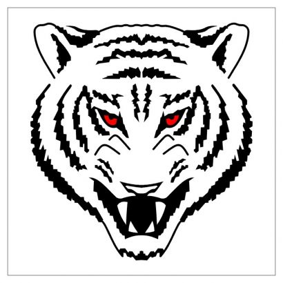 Tribal Tiger Head Pics Tat